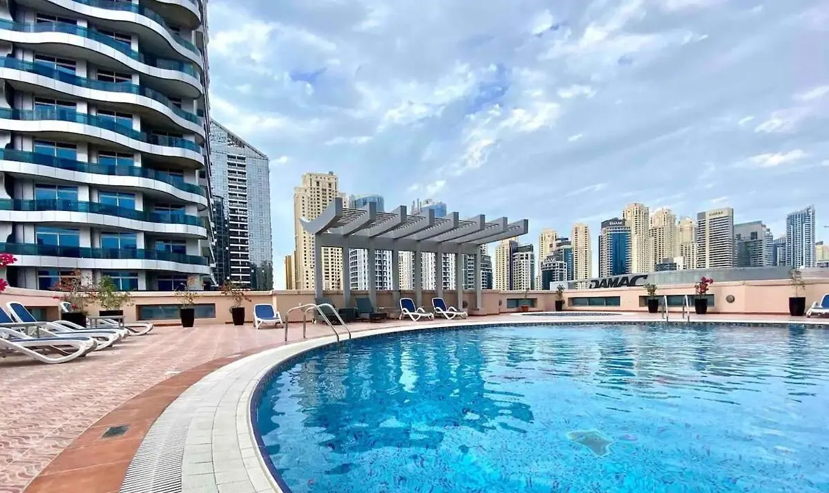 1Bedroom Apartment In Dubai Marina Near To Beach & Metro Z1006 アラブ首長国連邦